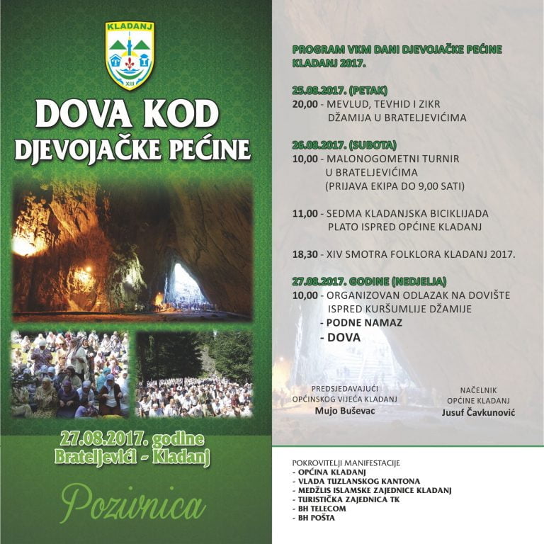 Počinju ”Dani Djevojačke pećine” u Kladnju