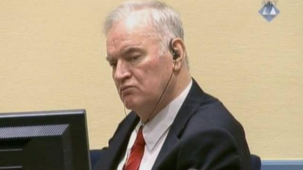 cetrnaest godina od kada je jedan od najvecih ratnih zlocinaca ratko mladic priveden u sud u hagu