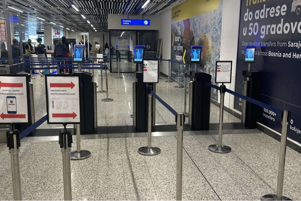 Aerodromi u bih preuzeli kdz preglede od granicne policije bih