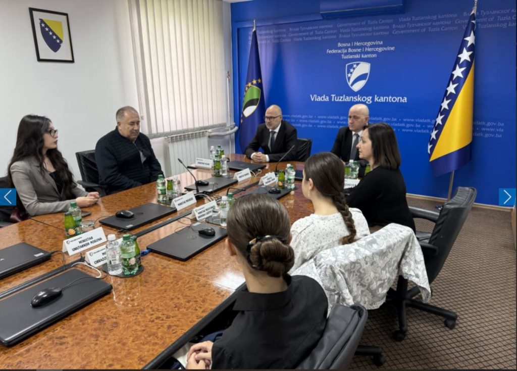 ministra obrazovanja i nauke tk ahmed omerovic uprilicio je prijem za pobjednike takmicenja projekat gradjanin