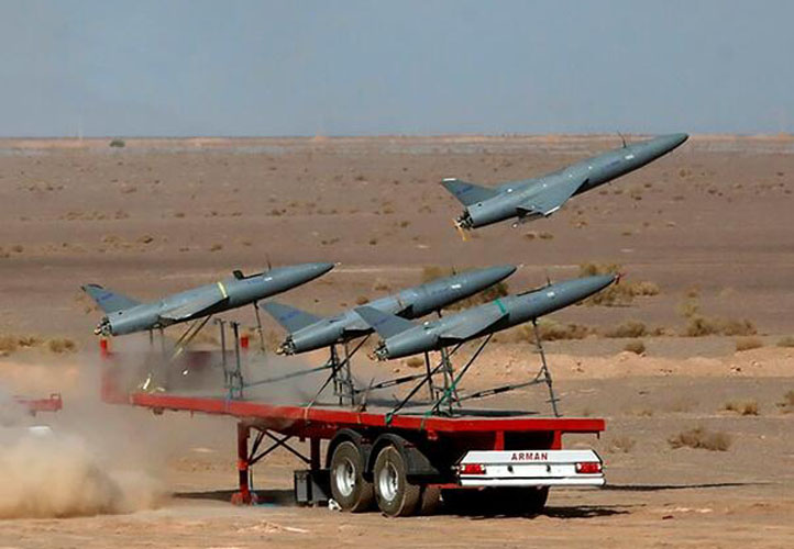 iran je nakon sto ih je izrael napao tokom noci uzvratio napad sa oko 100 dronova koje su lansirali prema izraelu