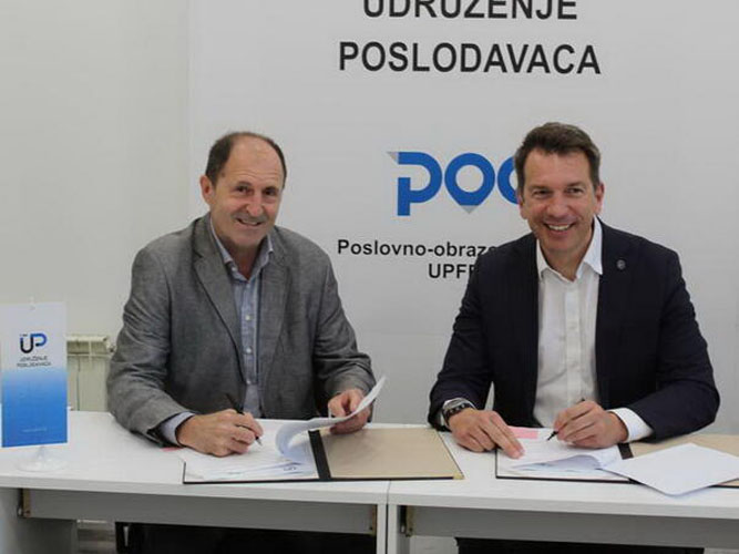 udruzenje poslodavaca fbih i slovenacko udruzenje privrednika potpisali menmorandum o saradnji