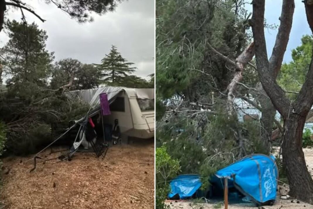 nezapamceno nevrijeme pogodilo je u poslijepodnevnim satima istru i jos neke djelove hrvatske
