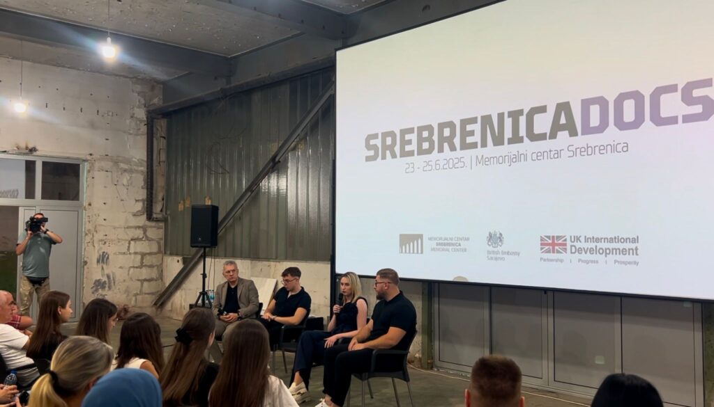 danas je u memorijalnom centru potocari u sklopu festivalasrebrenicadocs odrzana premijera filma rodjeni poslije