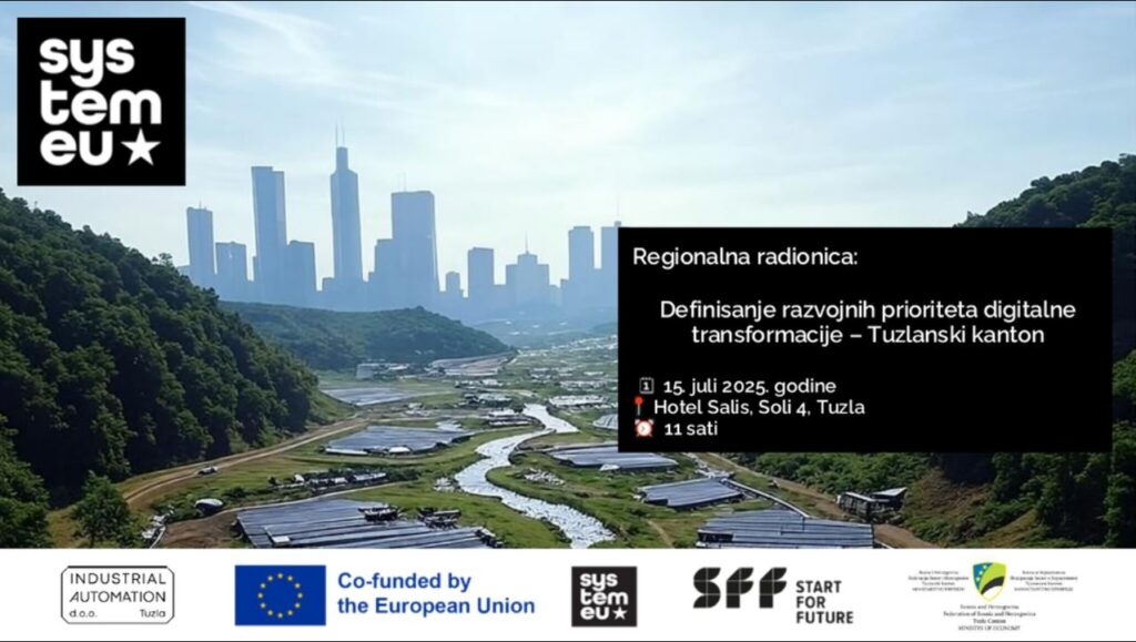 tuzlanski kanton naredne sedmice bit ce domacin systemue regionalne radionice