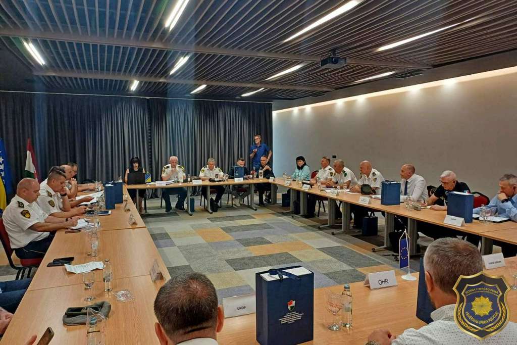 u vitezu odrzan sastanak koordinacije direktora fup- i komesara kantonalnih mup-ova