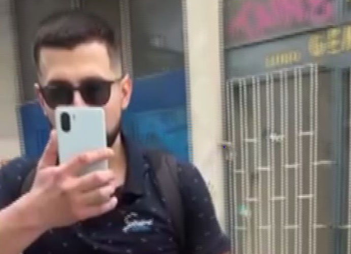 uhapsen abdulaziz musa sin sanina muse koji je danas u sarajevu napao novinara avdu avdica